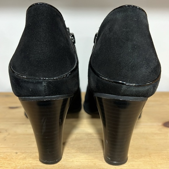 Giani Bernini black suede ankle boots - Picture 2 of 11